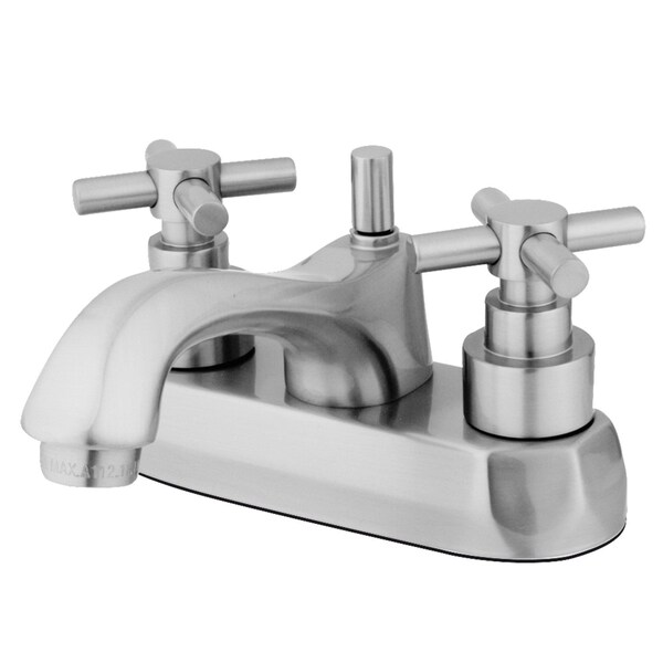 KS4261EX 4" Centerset Bathroom Faucet, Polished Chrome